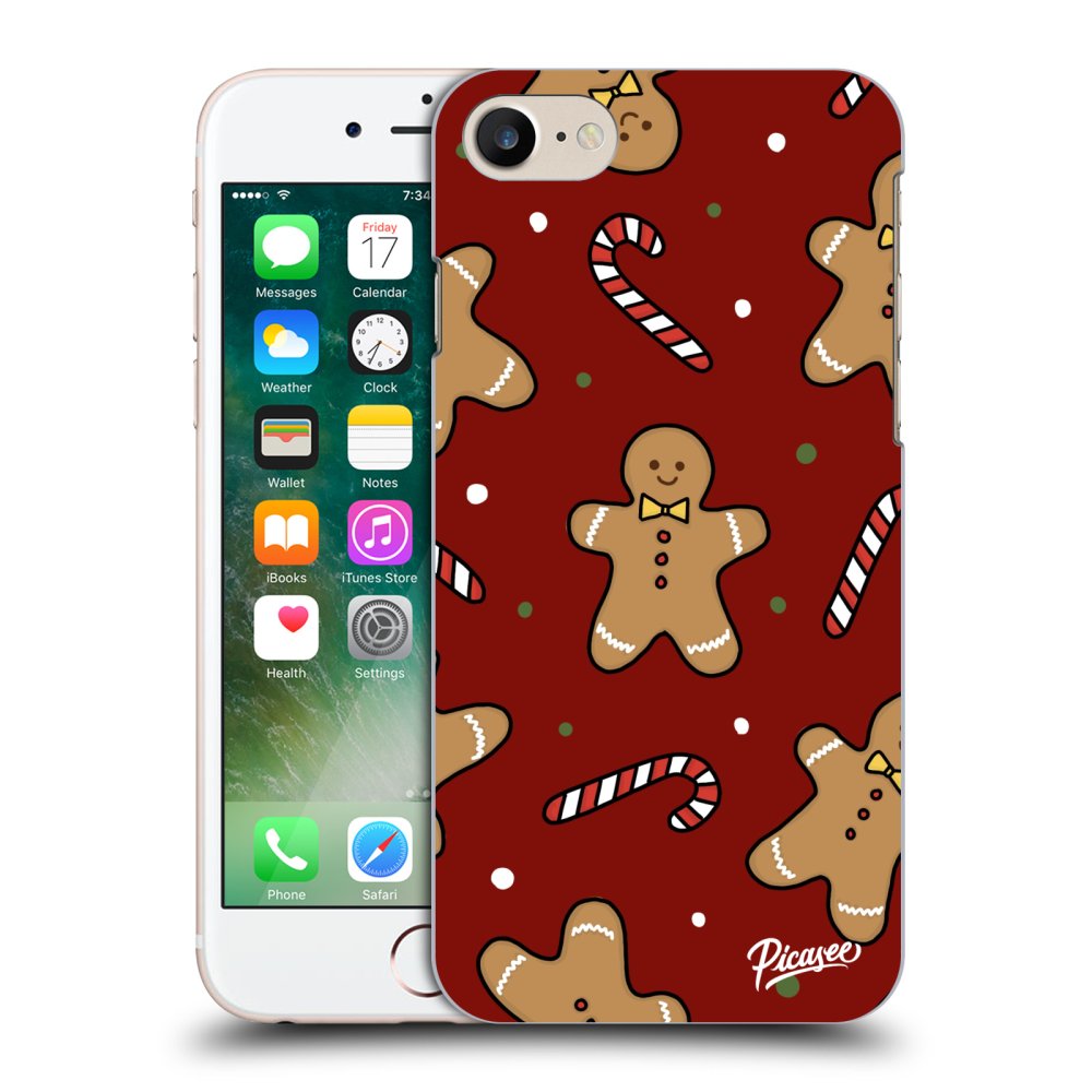 Picasee ULTIMATE CASE pentru Apple iPhone 8 - Gingerbread 2
