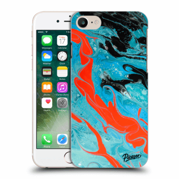 Picasee ULTIMATE CASE pentru Apple iPhone 8 - Blue Magma