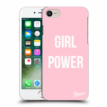 Picasee husă transparentă din silicon pentru Apple iPhone 8 - Girl power
