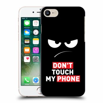 Husă pentru Apple iPhone 8 - Angry Eyes - Transparent