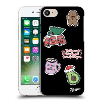 Husă pentru Apple iPhone 8 - Christmas Stickers