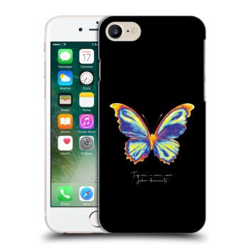 Picasee husă transparentă din silicon pentru Apple iPhone 8 - Diamanty Black