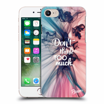 Picasee ULTIMATE CASE pentru Apple iPhone 8 - Don't think TOO much