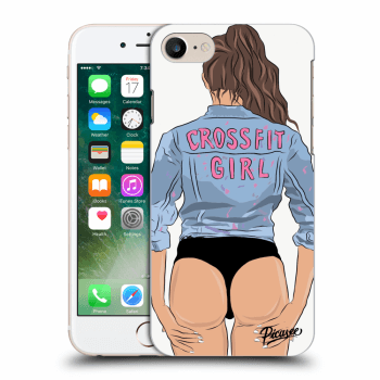 Husă pentru Apple iPhone 8 - Crossfit girl - nickynellow