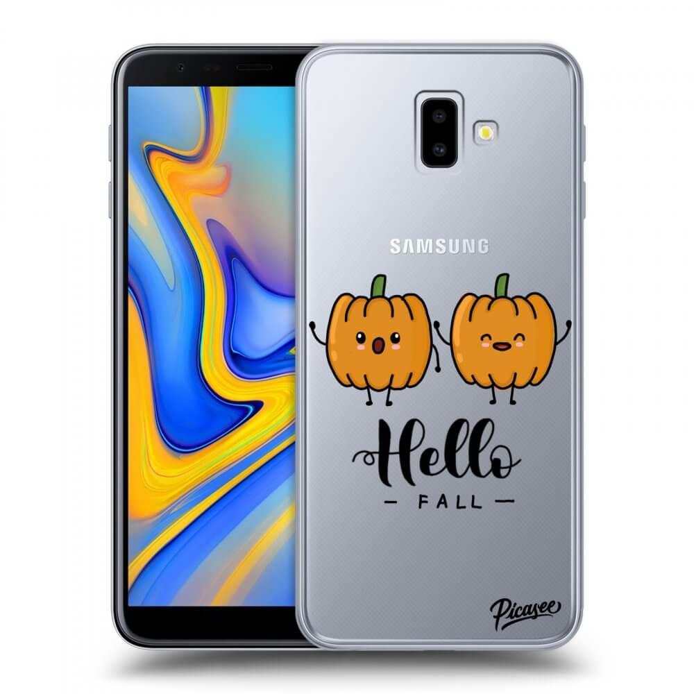 Picasee husă transparentă din silicon pentru Samsung Galaxy J6+ J610F - Hallo Fall
