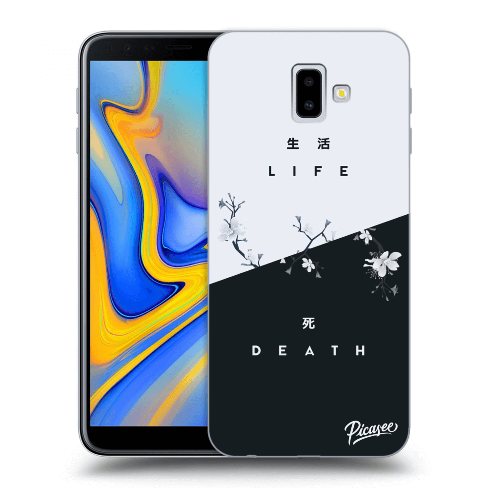 Picasee husă transparentă din silicon pentru Samsung Galaxy J6+ J610F - Life - Death