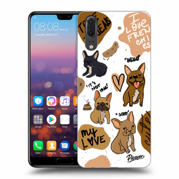 Husă pentru Huawei P20 - Frenchies