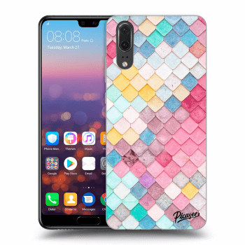 Husă pentru Huawei P20 - Colorful roof