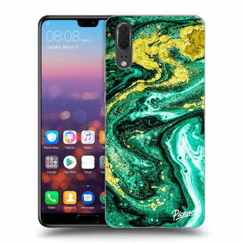 Husă pentru Huawei P20 - Green Gold