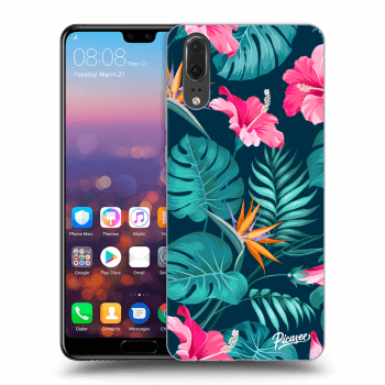 Husă pentru Huawei P20 - Pink Monstera