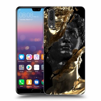 Husă pentru Huawei P20 - Gold - Black