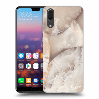 Husă pentru Huawei P20 - Cream marble