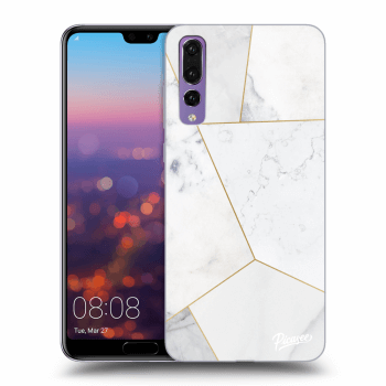 Husă pentru Huawei P20 Pro - White tile