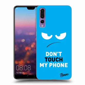 Picasee ULTIMATE CASE pentru Huawei P20 Pro - Angry Eyes - Blue