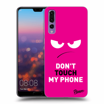 Picasee ULTIMATE CASE pentru Huawei P20 Pro - Angry Eyes - Pink