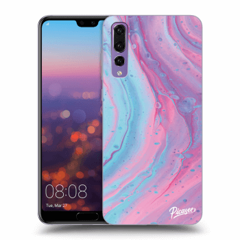 Husă pentru Huawei P20 Pro - Pink liquid