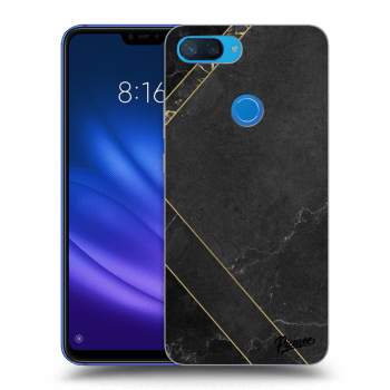 Husă pentru Xiaomi Mi 8 Lite - Black tile