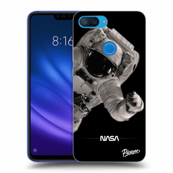 Picasee husă neagră din silicon pentru Xiaomi Mi 8 Lite - Astronaut Big