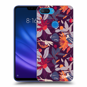 Husă pentru Xiaomi Mi 8 Lite - Purple Leaf