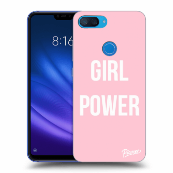 Picasee husă neagră din silicon pentru Xiaomi Mi 8 Lite - Girl power