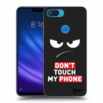Husă pentru Xiaomi Mi 8 Lite - Angry Eyes - Transparent