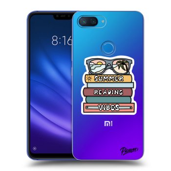 Picasee husă transparentă din silicon pentru Xiaomi Mi 8 Lite - Summer reading vibes