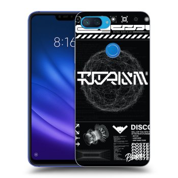 Husă pentru Xiaomi Mi 8 Lite - BLACK DISCO