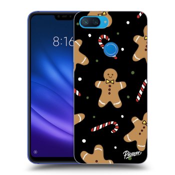 Picasee husă neagră din silicon pentru Xiaomi Mi 8 Lite - Gingerbread