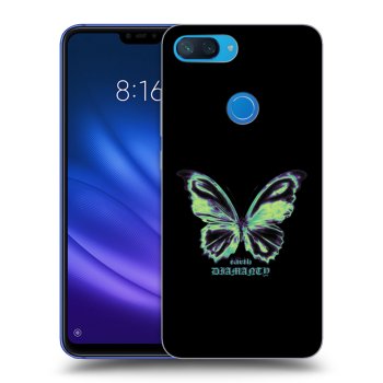 Picasee husă neagră din silicon pentru Xiaomi Mi 8 Lite - Diamanty Blue