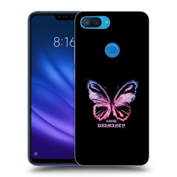 Picasee husă neagră din silicon pentru Xiaomi Mi 8 Lite - Diamanty Purple