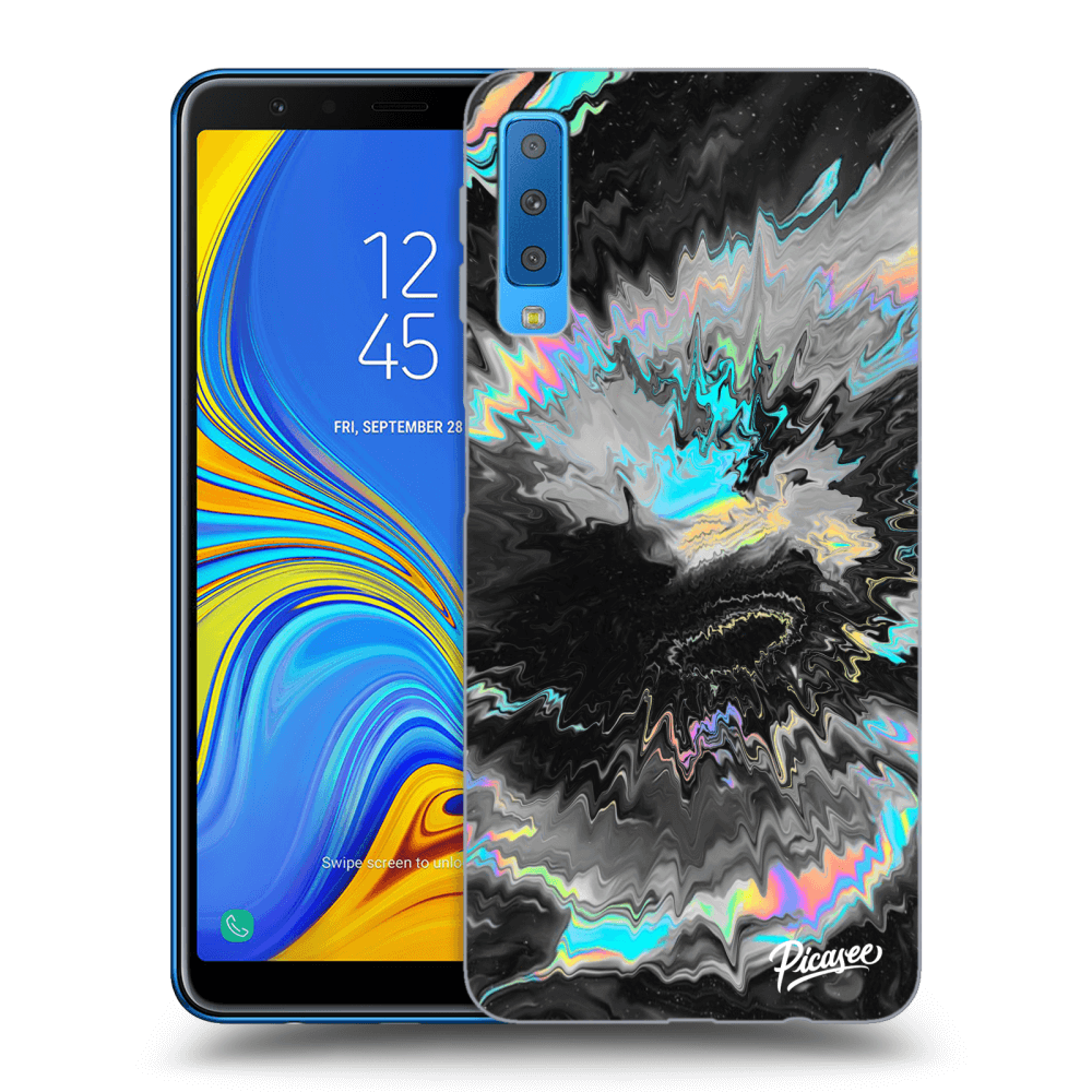 Picasee husă transparentă din silicon pentru Samsung Galaxy A7 2018 A750F - Magnetic