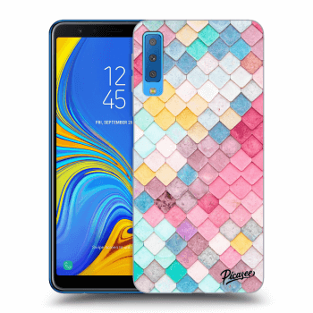 Husă pentru Samsung Galaxy A7 2018 A750F - Colorful roof