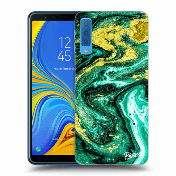 Husă pentru Samsung Galaxy A7 2018 A750F - Green Gold