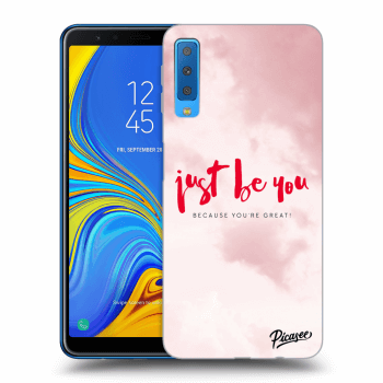 Picasee ULTIMATE CASE pentru Samsung Galaxy A7 2018 A750F - Just be you