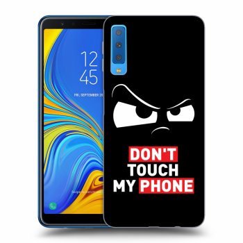 Husă pentru Samsung Galaxy A7 2018 A750F - Cloudy Eye - Transparent
