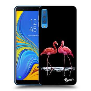 Husă pentru Samsung Galaxy A7 2018 A750F - Flamingos couple