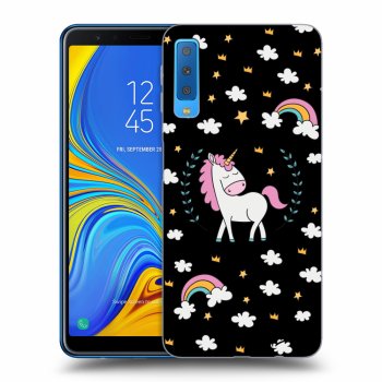 Husă pentru Samsung Galaxy A7 2018 A750F - Unicorn star heaven