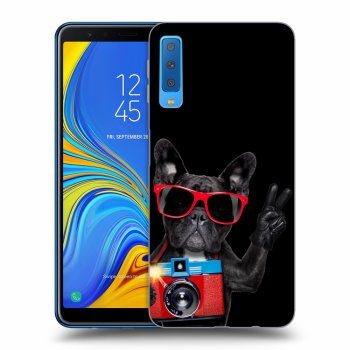 Husă pentru Samsung Galaxy A7 2018 A750F - French Bulldog
