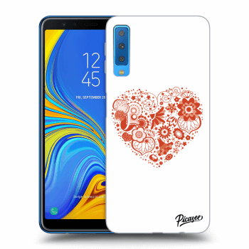 Husă pentru Samsung Galaxy A7 2018 A750F - Big heart