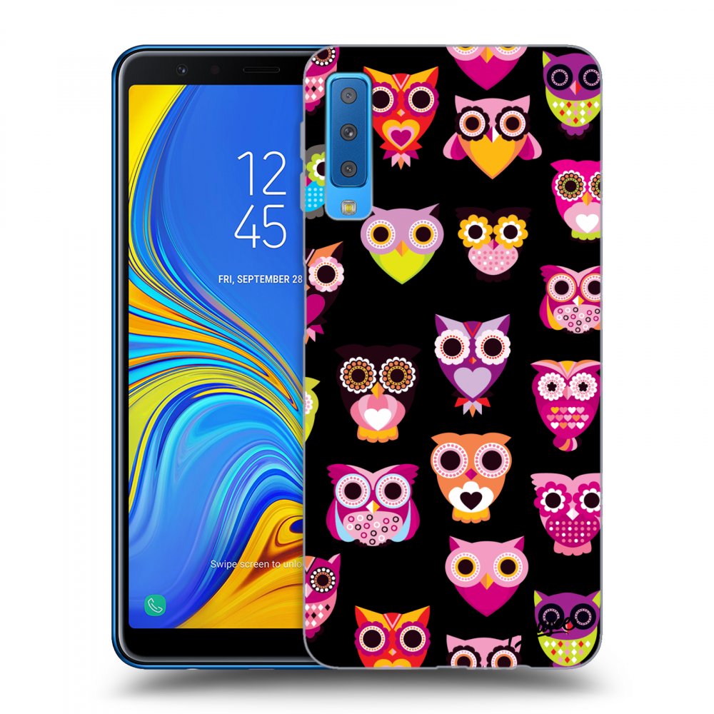 Picasee ULTIMATE CASE pentru Samsung Galaxy A7 2018 A750F - Owls