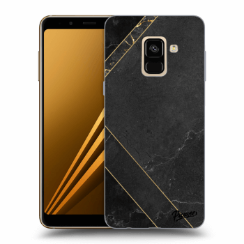 Husă pentru Samsung Galaxy A8 2018 A530F - Black tile