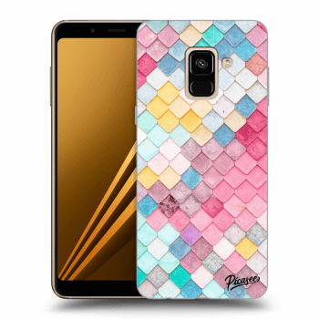 Husă pentru Samsung Galaxy A8 2018 A530F - Colorful roof