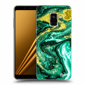 Husă pentru Samsung Galaxy A8 2018 A530F - Green Gold