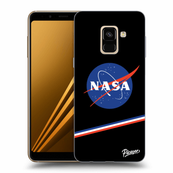Picasee husă neagră din silicon pentru Samsung Galaxy A8 2018 A530F - NASA Original