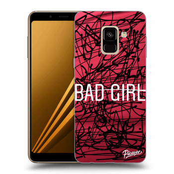 Picasee husă transparentă din silicon pentru Samsung Galaxy A8 2018 A530F - Bad girl