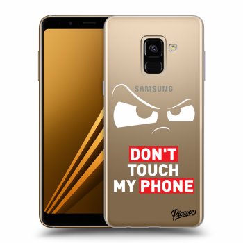Husă pentru Samsung Galaxy A8 2018 A530F - Cloudy Eye - Transparent