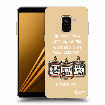 Husă pentru Samsung Galaxy A8 2018 A530F - Candles