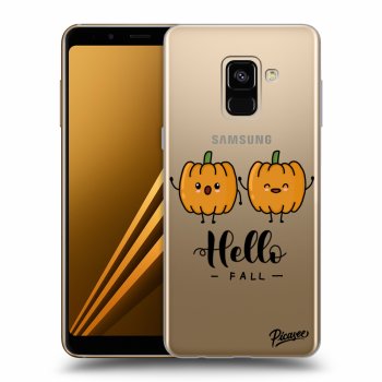 Picasee husă transparentă din silicon pentru Samsung Galaxy A8 2018 A530F - Hallo Fall
