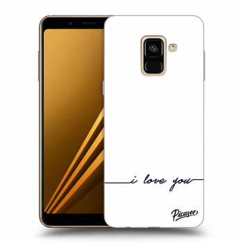 Husă pentru Samsung Galaxy A8 2018 A530F - I love you