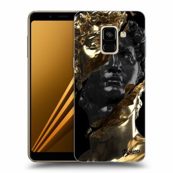 Husă pentru Samsung Galaxy A8 2018 A530F - Gold - Black